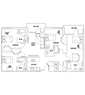 Block: 4 Bed - 4 Bath B