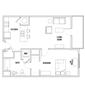 Court: 1 Bed - 1 Bath