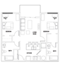 Deck: 2 Bed - 2 Bath A