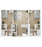 B1 - 2 Bed 2 Bath